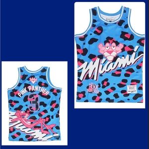 “Pink Panther Miami Nights” Headgear Classics Basketball Jersey